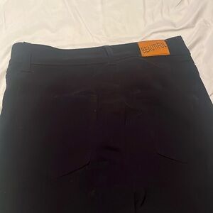 Shein black corduroy jeans
